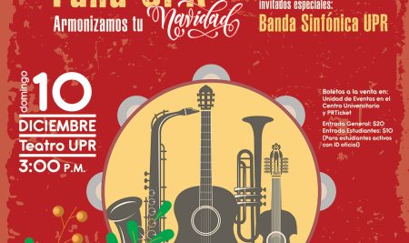 Tuna UPR presenta su concierto de temporada “Armonizamos tu Navidad”