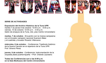 La Tuna UPR celebra actividades Rumbo al 65 Aniversario