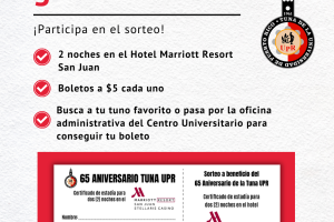 Sorteo Tuna UPR marzo 2026
