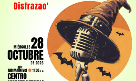 Ven disfrazao’ y canta sin miedo